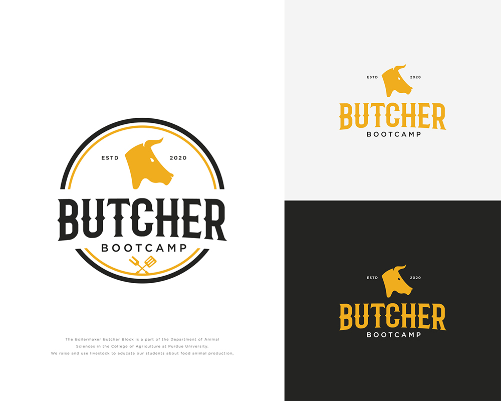 Logo Design entry 2081093 submitted by FERGUN to the Logo Design for Butcher Bootcamp run by rshayne