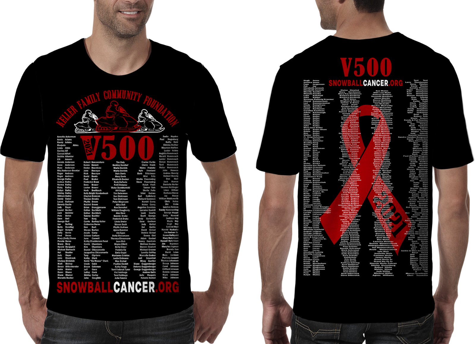 T-Shirt Design entry 2081571 submitted by dragandjb to the T-Shirt Design for SnowballCancer.org run by snowball