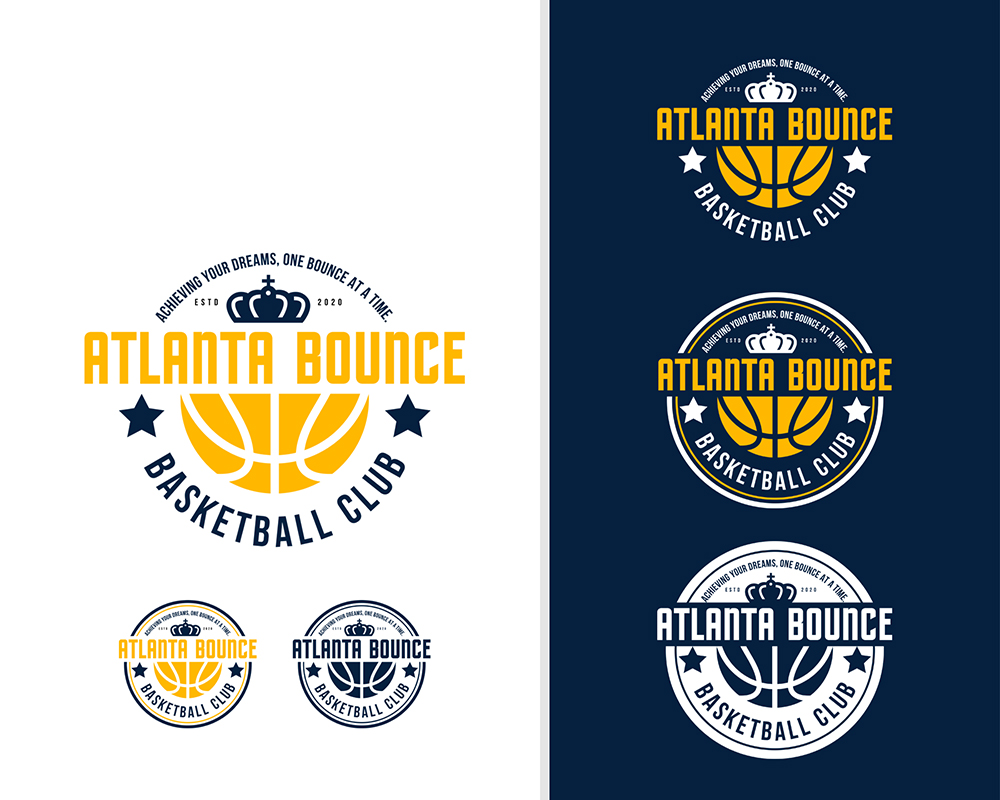 Logo Design entry 2083134 submitted by FERGUN to the Logo Design for Atlanta Bounce Basketball Club run by troney50