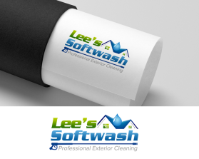 Logo Design Entry 2083287 submitted by ChampenG to the contest for Lee’s Softwash run by ALee2020