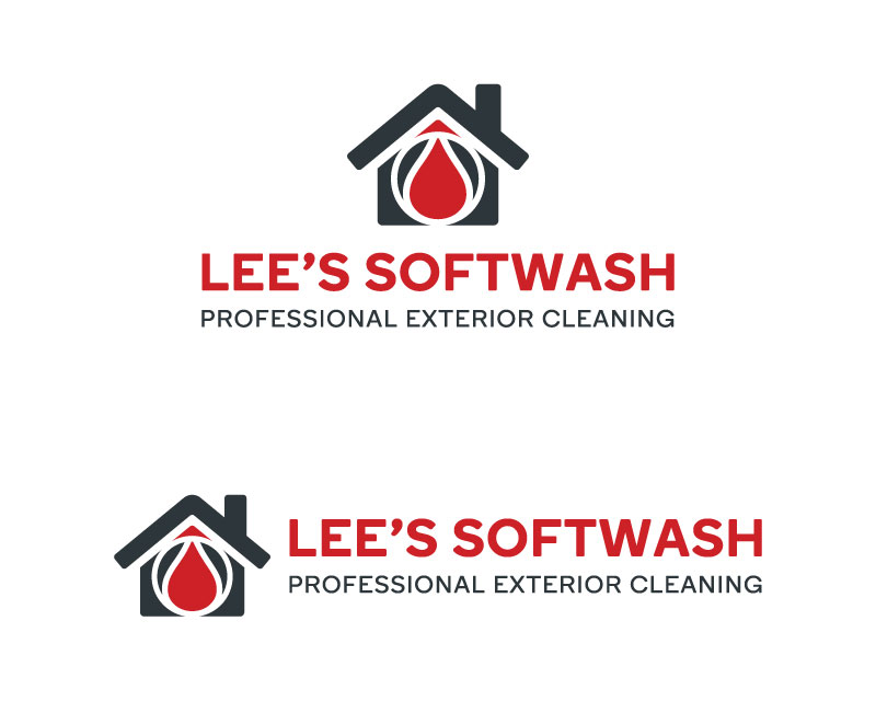 Logo Design entry 2083334 submitted by nsdhyd to the Logo Design for Lee’s Softwash run by ALee2020