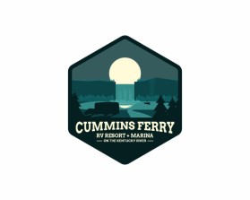 Logo Design Entry 2083594 submitted by juggernauts to the contest for Cummins Ferry RV Resort + Marina needs a new logo  CumminsFerry.com run by CumminsFerry