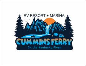 Logo Design Entry 2158059 submitted by aliengraphixs007 to the contest for Cummins Ferry RV Resort + Marina needs a new logo  CumminsFerry.com run by CumminsFerry