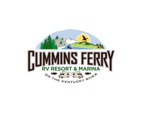 Logo Design Entry 2158067 submitted by Efzone2005 to the contest for Cummins Ferry RV Resort + Marina needs a new logo  CumminsFerry.com run by CumminsFerry