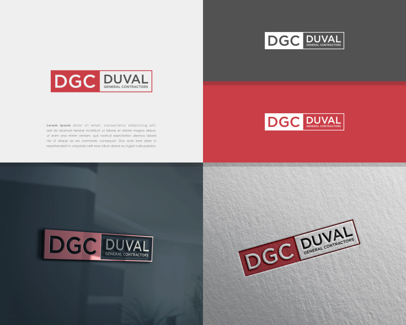 Logo Design entry 2084183 submitted by alley to the Logo Design for Duval General Contractors run by tdmpreston