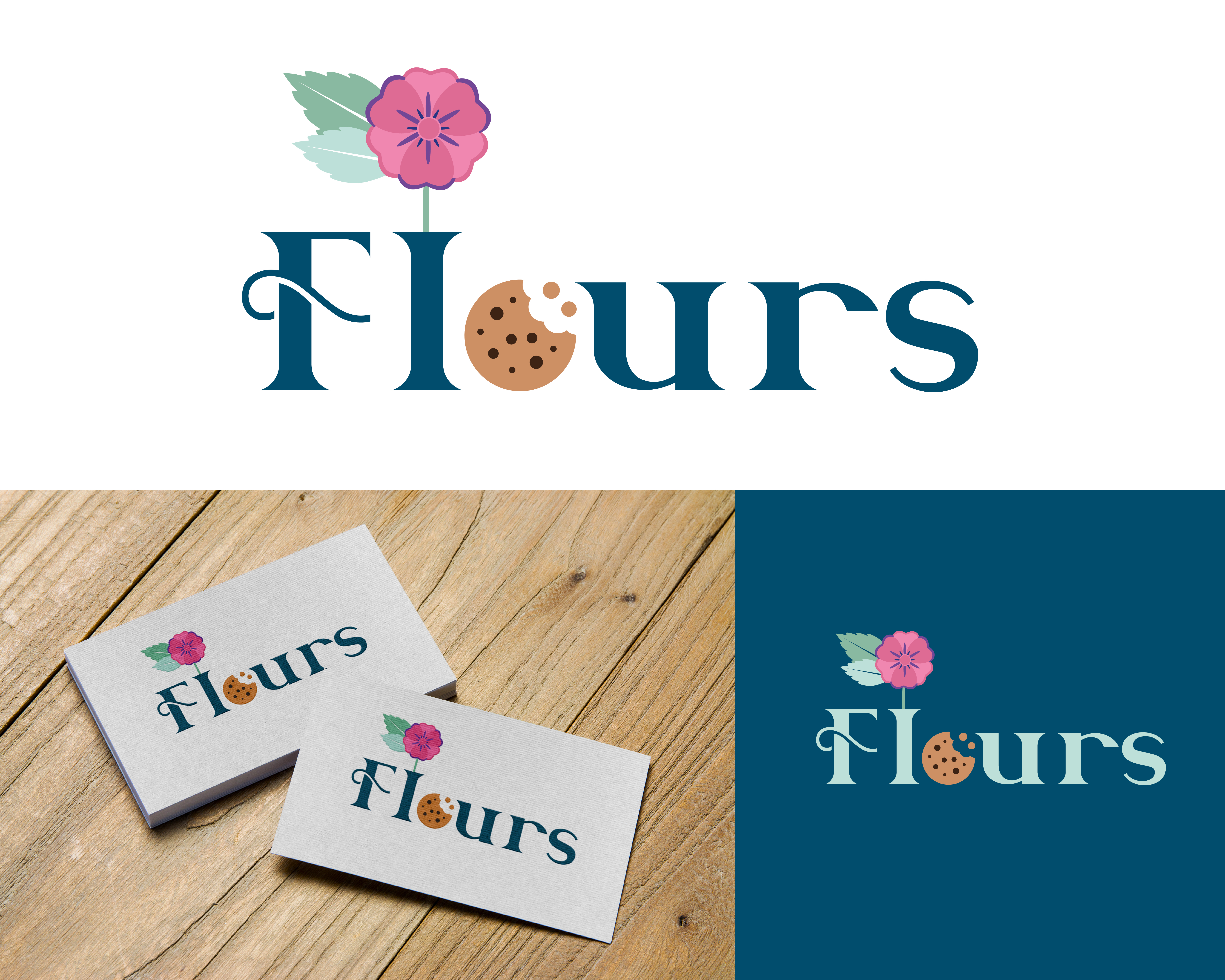 Logo Design entry 2084253 submitted by IDesign Place to the Logo Design for Flours run by Ashleyvilla910