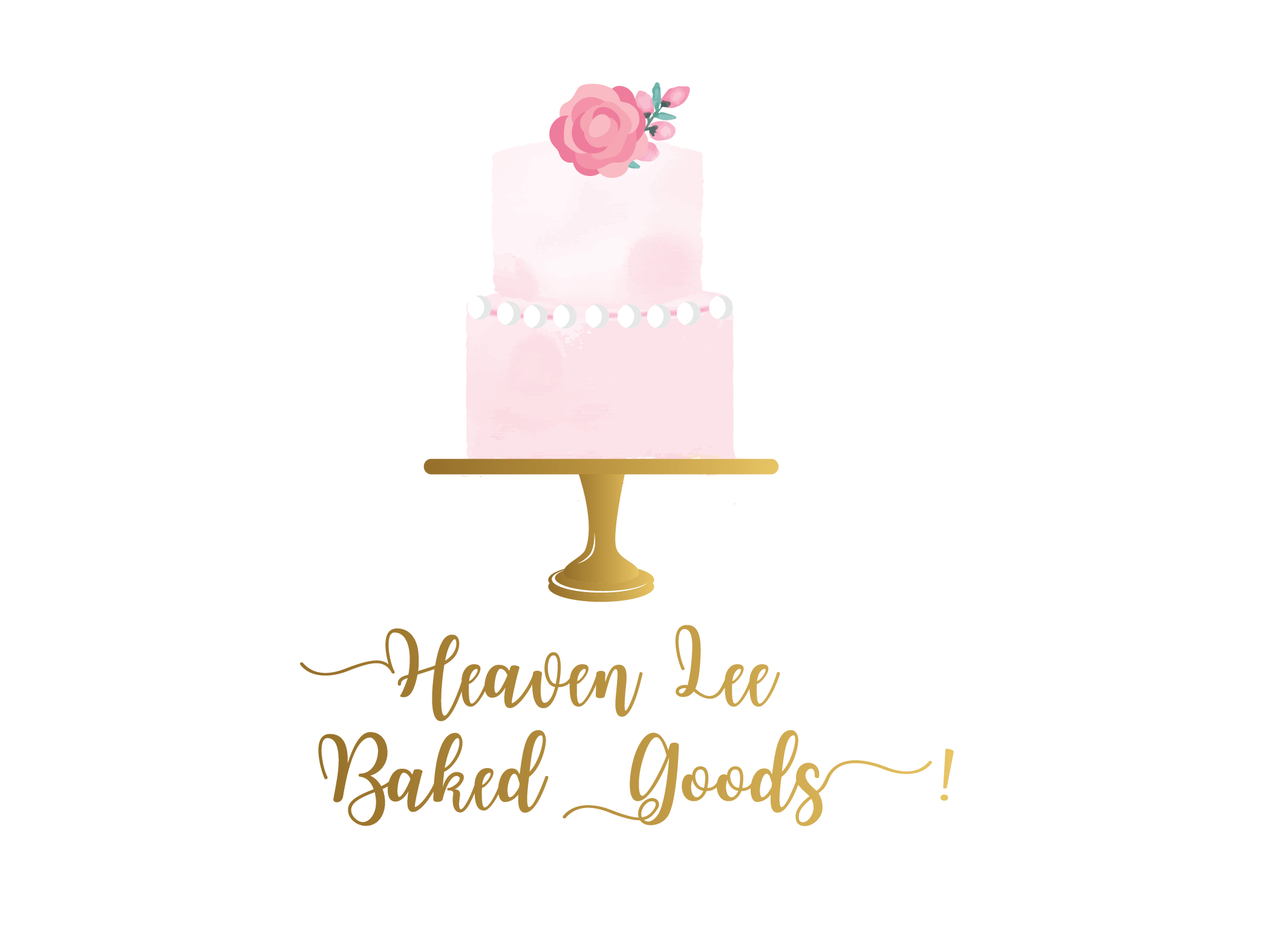 Logo Design entry 2085591 submitted by graphic designer to the Logo Design for HeavenLee Baked Goods! run by nmcmiller