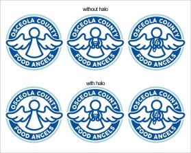 Logo Design entry 2085664 submitted by phonic to the Logo Design for Osceola County Food Angels run by peter@cortle.com