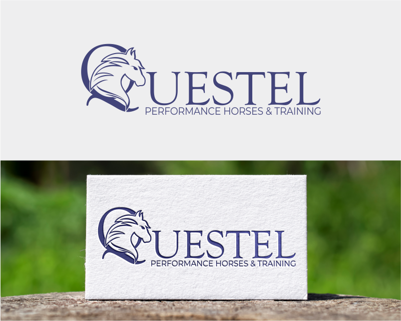 Logo Design entry 2085764 submitted by Soga to the Logo Design for Questel Performance Horses & Training run by Kokeff