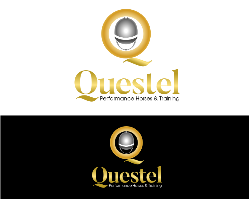 Logo Design entry 2085764 submitted by Jagad Langitan to the Logo Design for Questel Performance Horses & Training run by Kokeff