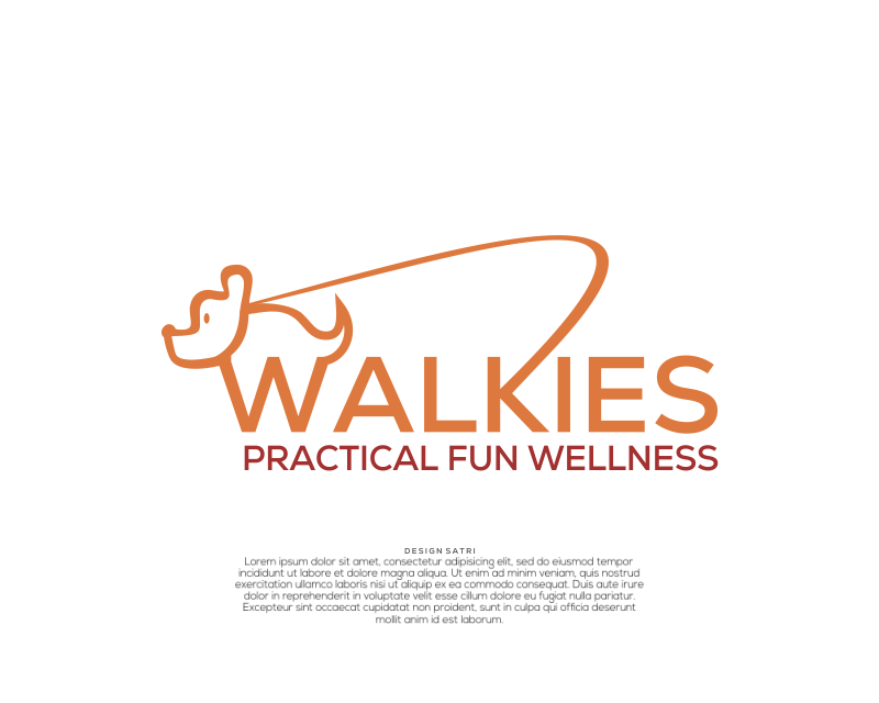 Logo Design entry 2087632 submitted by SATRI to the Logo Design for Walkies run by kdhopper05