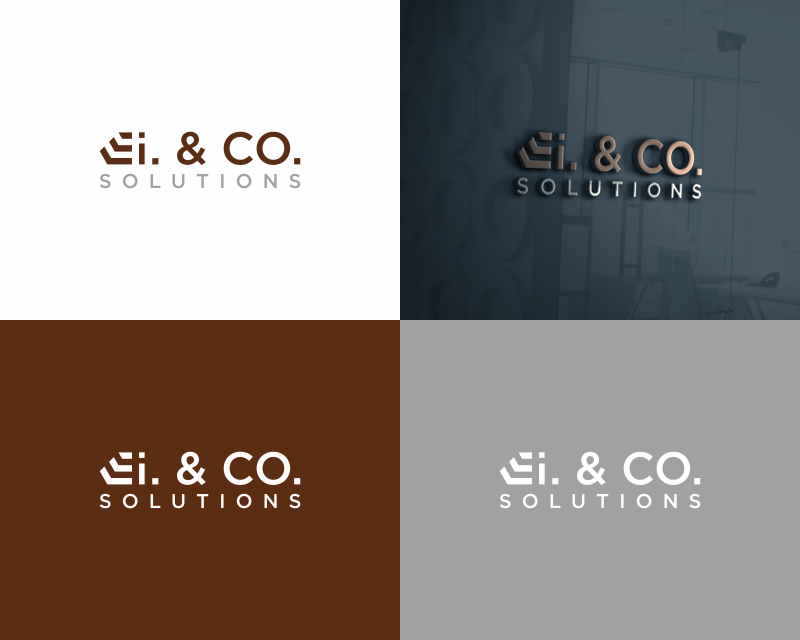 Logo Design entry 2087641 submitted by lineArt to the Logo Design for Ei. & Co. Solutions  run by EiCo