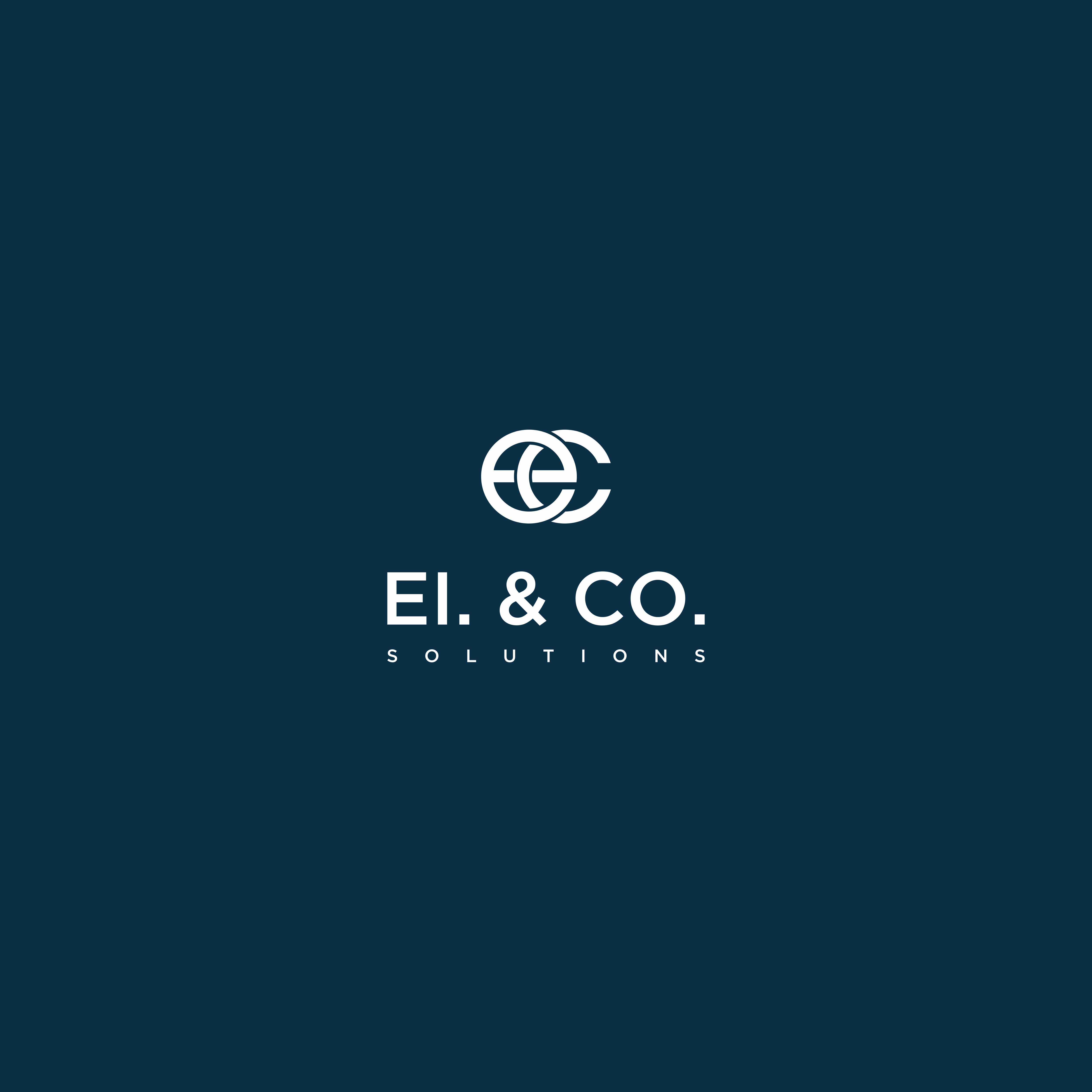Logo Design entry 2087648 submitted by rasto to the Logo Design for Ei. & Co. Solutions  run by EiCo