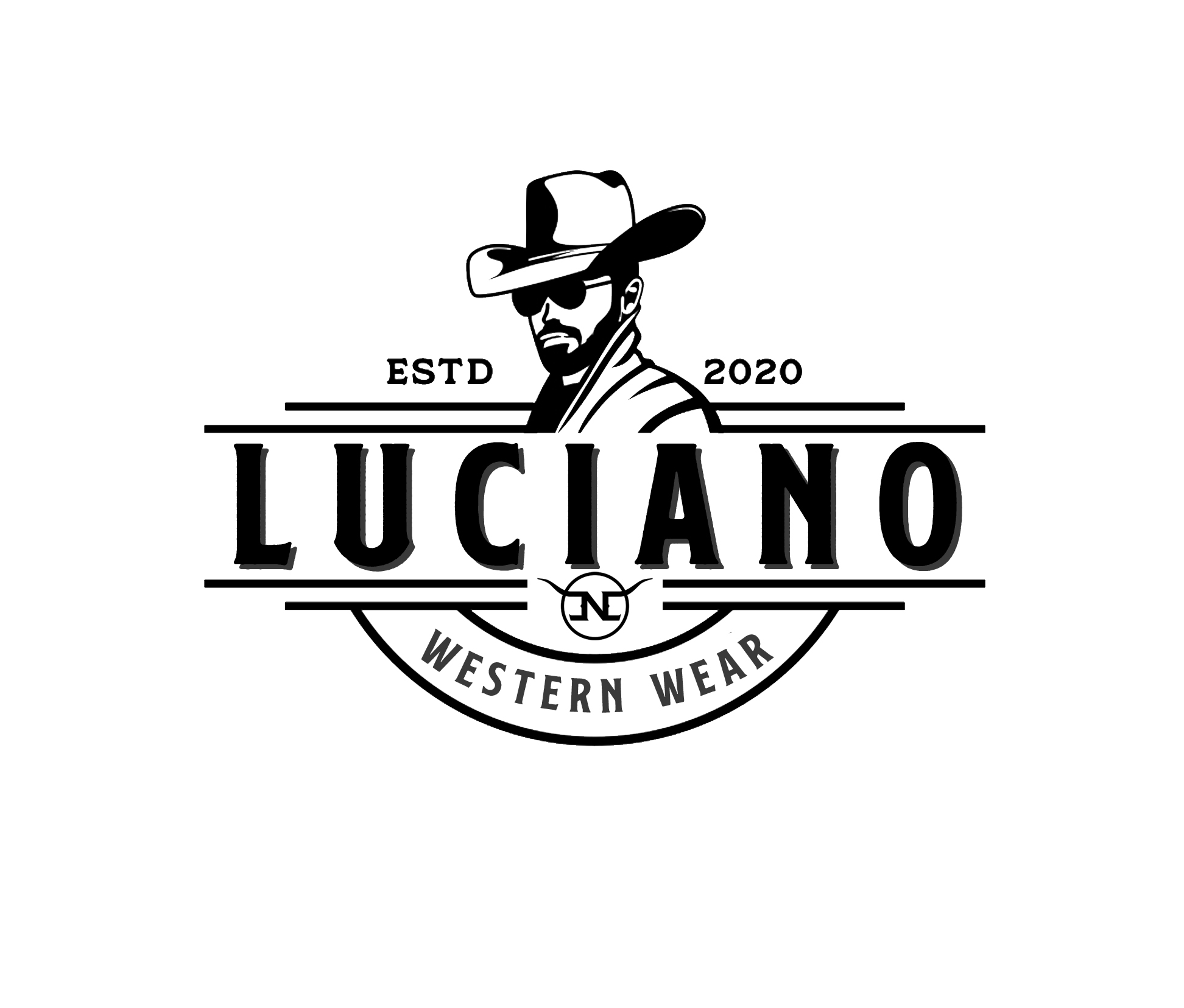 Logo Design entry 2088315 submitted by Bolt95 to the Logo Design for Luciano Western Wear (lucianowesternwear.com) run by Thunder21@