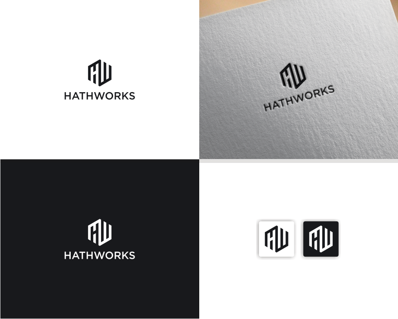 Logo Design entry 2091200 submitted by zonA'rt to the Logo Design for HathWorks run by hathinc
