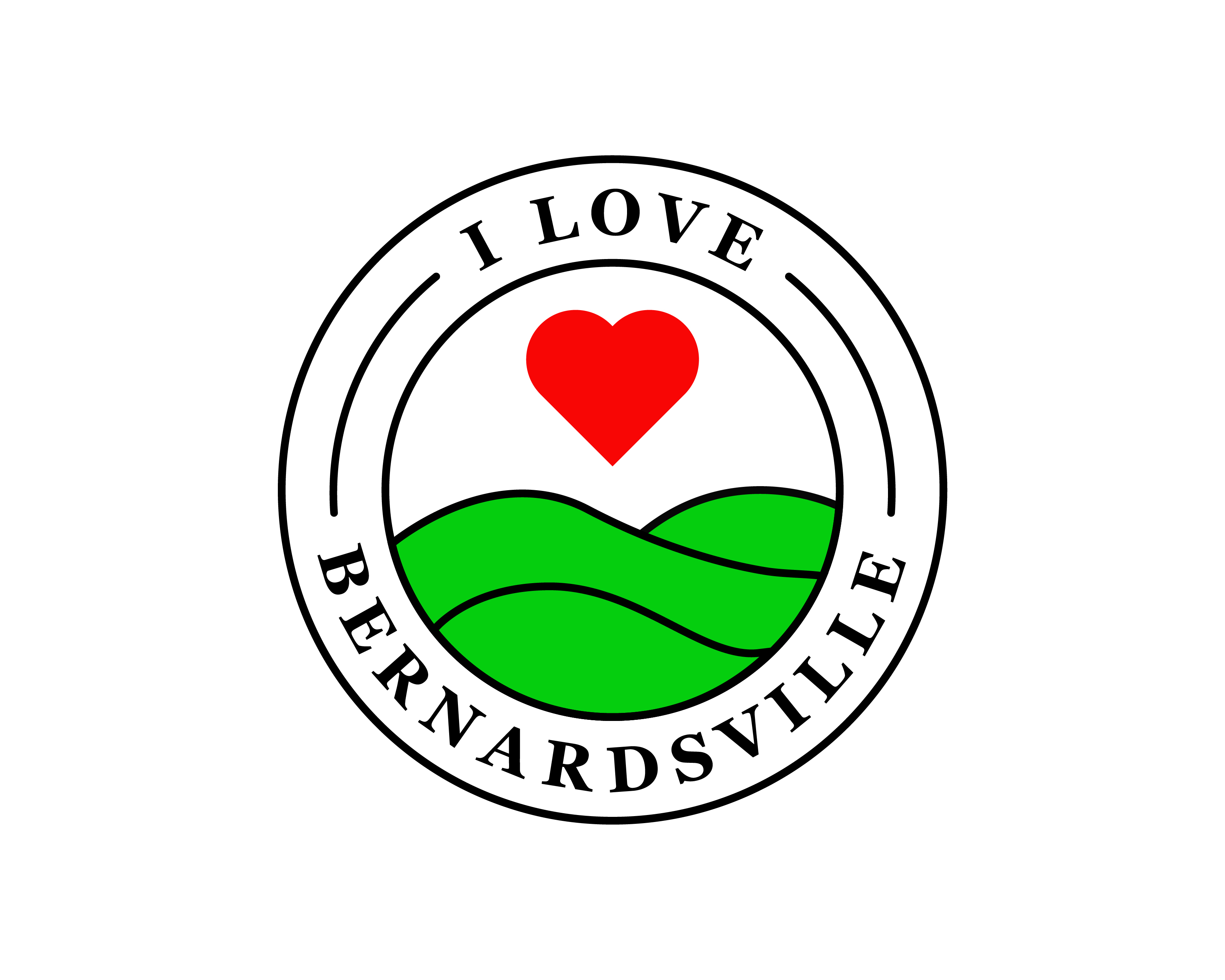 Logo Design entry 2091504 submitted by SplashBucket to the Logo Design for I Love Bernardsville run by steinarknutsen