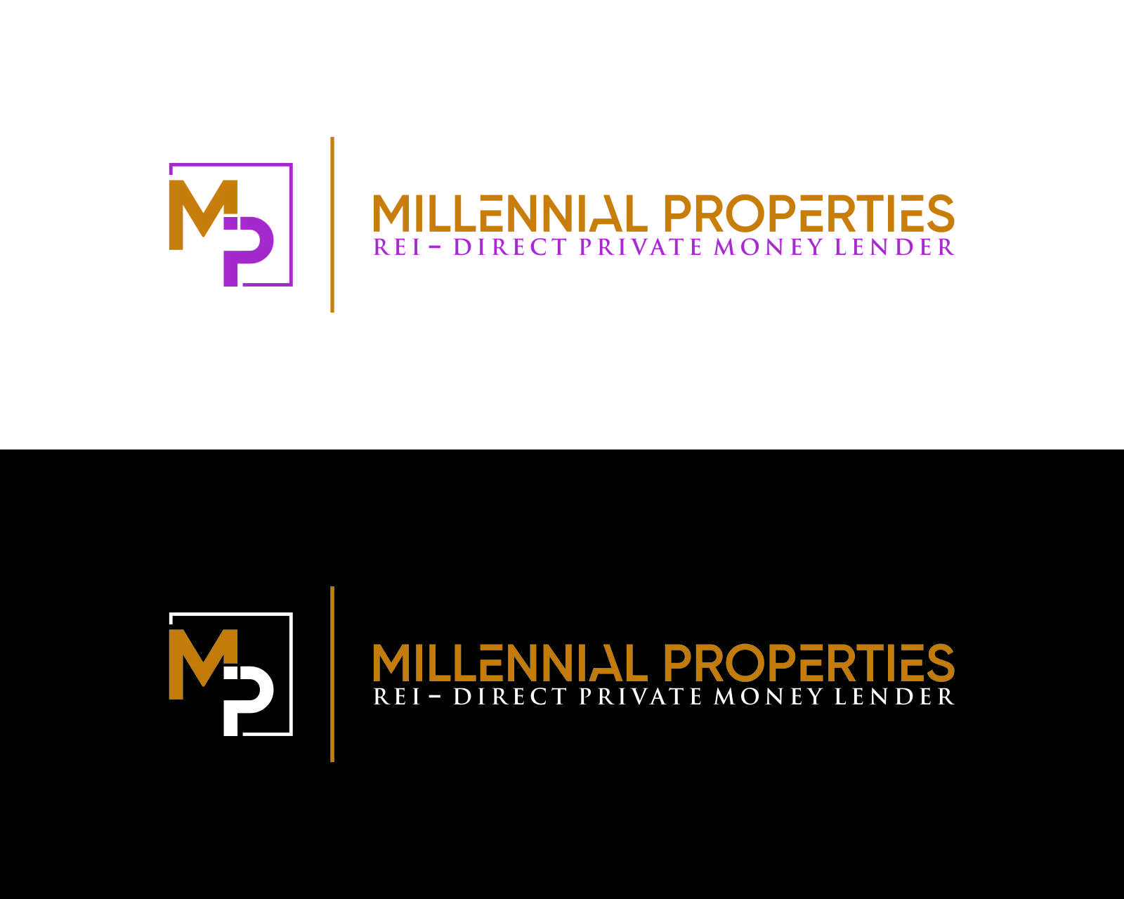 Logo Design entry 2092528 submitted by Muse Art to the Logo Design for  Millennial Properties run by millennial_logo8
