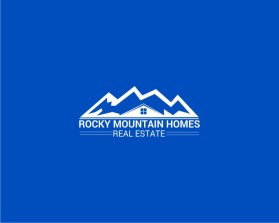 Logo Design entry 2093911 submitted by koeciet to the Logo Design for ROCKY MOUNTAIN HOMES REAL ESTATE                    run by StaceyMargulies