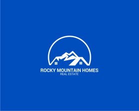 Logo Design entry 2093912 submitted by just to the Logo Design for ROCKY MOUNTAIN HOMES REAL ESTATE                    run by StaceyMargulies