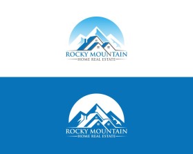 Logo Design Entry 2094094 submitted by fian to the contest for ROCKY MOUNTAIN HOMES REAL ESTATE                    run by StaceyMargulies
