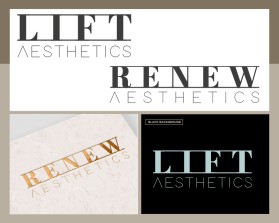 Logo Design Entry 2094482 submitted by revameditee to the contest for Renew Aesthetics / LIFT Aesthetics run by bmd_jobs