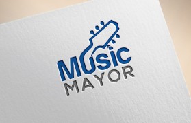 Logo Design entry 2096485 submitted by aleksiro1210 to the Logo Design for MusicMayor run by EKB