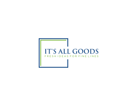 Logo Design entry 2096809 submitted by Design Rock to the Logo Design for It's All Goods run by kgilljr