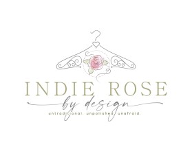 Logo Design entry 2099992 submitted by Soga to the Logo Design for Indie Rose By Design run by SpencerandEmily