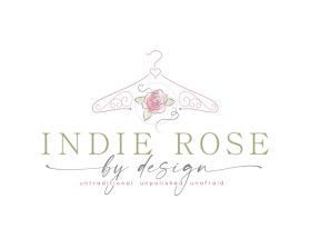 Logo Design entry 2099993 submitted by Zank to the Logo Design for Indie Rose By Design run by SpencerandEmily