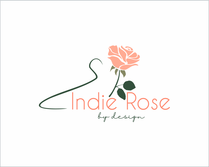 Logo Design entry 2100018 submitted by Soga to the Logo Design for Indie Rose By Design run by SpencerandEmily