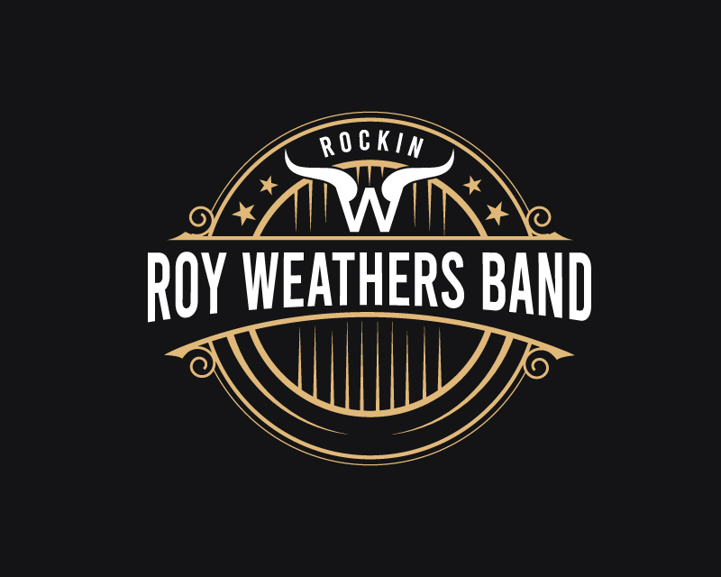 Logo Design entry 2101552 submitted by plexdesign to the Logo Design for Roy Weathers Band run by rweathers5