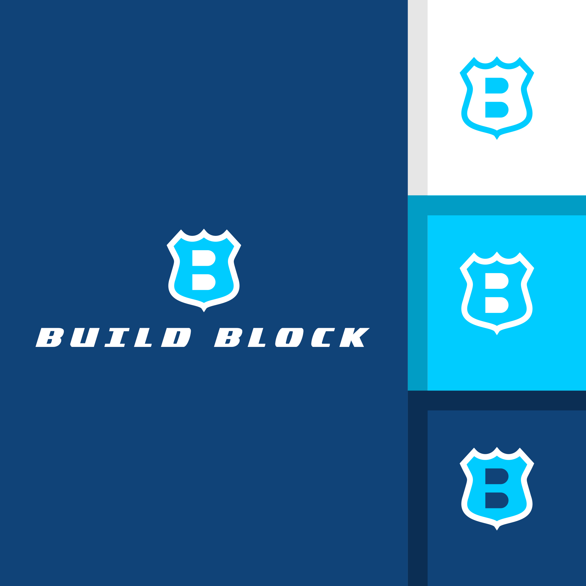 Logo Design entry 2101753 submitted by momotaj begum to the Logo Design for Build Block run by BuildBlock