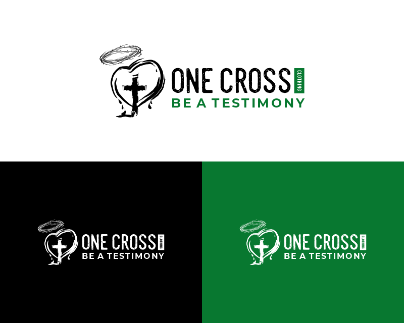 Logo Design entry 2101866 submitted by jump.ant to the Logo Design for One Cross Clothing run by etrhodes619