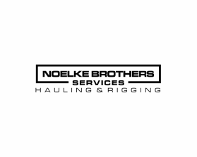 Logo Design entry 2101912 submitted by mr.sukoco to the Logo Design for Noelke Brothers Services    ( underneath ) Hauling & Rigging    run by NoelkeBros
