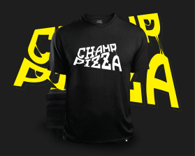 T-Shirt Design entry 2102520 submitted by Frik Visual to the T-Shirt Design for Champ Pizza run by TysonChamp