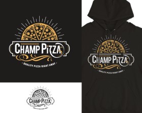 T-Shirt Design Entry 2102530 submitted by Frik Visual to the contest for Champ Pizza run by TysonChamp