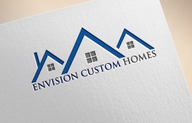 Logo Design entry 2102703 submitted by nina art to the Logo Design for Envision Custom Homes run by zedell