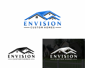 Logo Design entry 2102810 submitted by manD to the Logo Design for Envision Custom Homes run by zedell