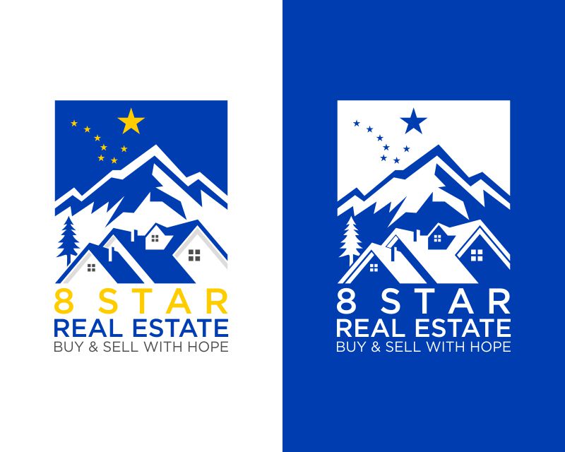 Logo Design entry 2103031 submitted by Tono to the Logo Design for 8 Star Real Estate run by 8starrealestate