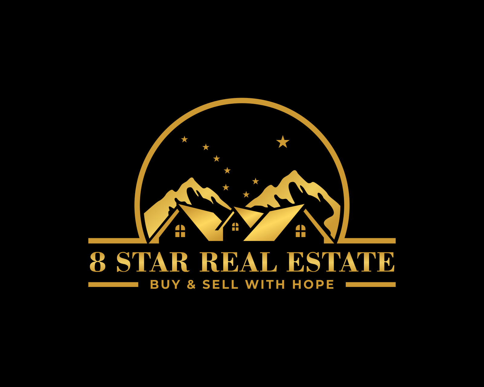 Logo Design entry 2103109 submitted by berlianapril to the Logo Design for 8 Star Real Estate run by 8starrealestate