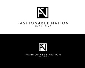 Logo Design Entry 2103155 submitted by IDesign Place to the contest for Fashionable Nation run by Pia