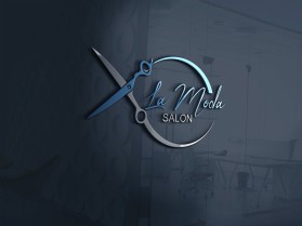 Logo Design entry 2103396 submitted by LanofDesign to the Logo Design for La Moda Salon run by sarah@sarahsconsulting