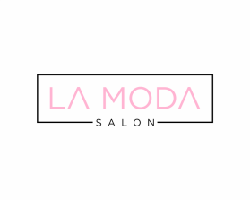 Logo Design entry 2103398 submitted by LanofDesign to the Logo Design for La Moda Salon run by sarah@sarahsconsulting