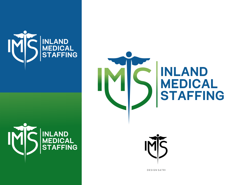 Logo Design entry 2103950 submitted by SATRI to the Logo Design for Inland Medical Staffing run by ross@inlandhhc.com