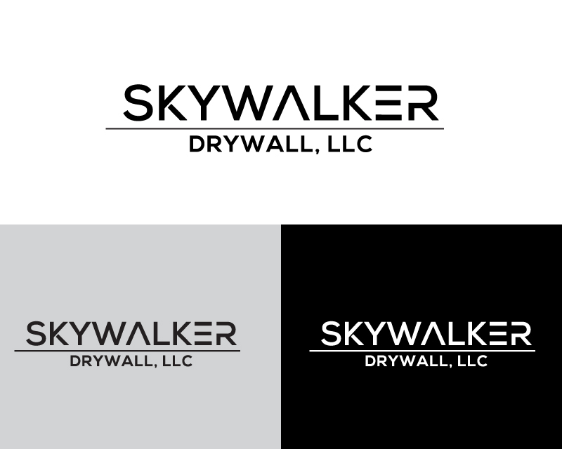 Logo Design entry 2103990 submitted by quimcey to the Logo Design for Skywalker Drywall, LLC run by skywalkerdrywall