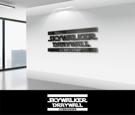 Logo Design entry 2104066 submitted by Amalina2010 to the Logo Design for Skywalker Drywall, LLC run by skywalkerdrywall