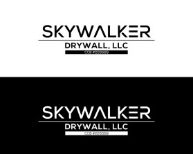 Logo Design entry 2104068 submitted by saddam101725 to the Logo Design for Skywalker Drywall, LLC run by skywalkerdrywall