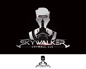 Logo Design Entry 2104267 submitted by Frik Visual to the contest for Skywalker Drywall, LLC run by skywalkerdrywall