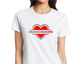 Logo Design entry 2105438 submitted by nsdhyd to the Logo Design for www.GiveHerCPR.org run by info@yourhomecpr.com