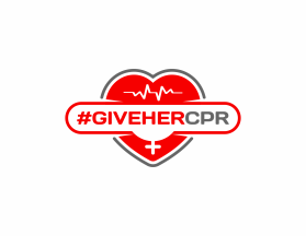 Logo Design entry 2105454 submitted by Frik Visual to the Logo Design for www.GiveHerCPR.org run by info@yourhomecpr.com